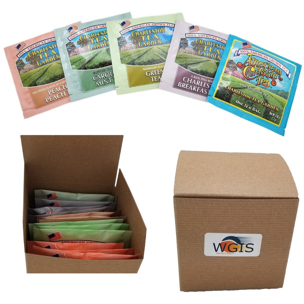 Tea Sampler Gift Set Featuring Charleston Tea Garden Tea Gift Box Set #1